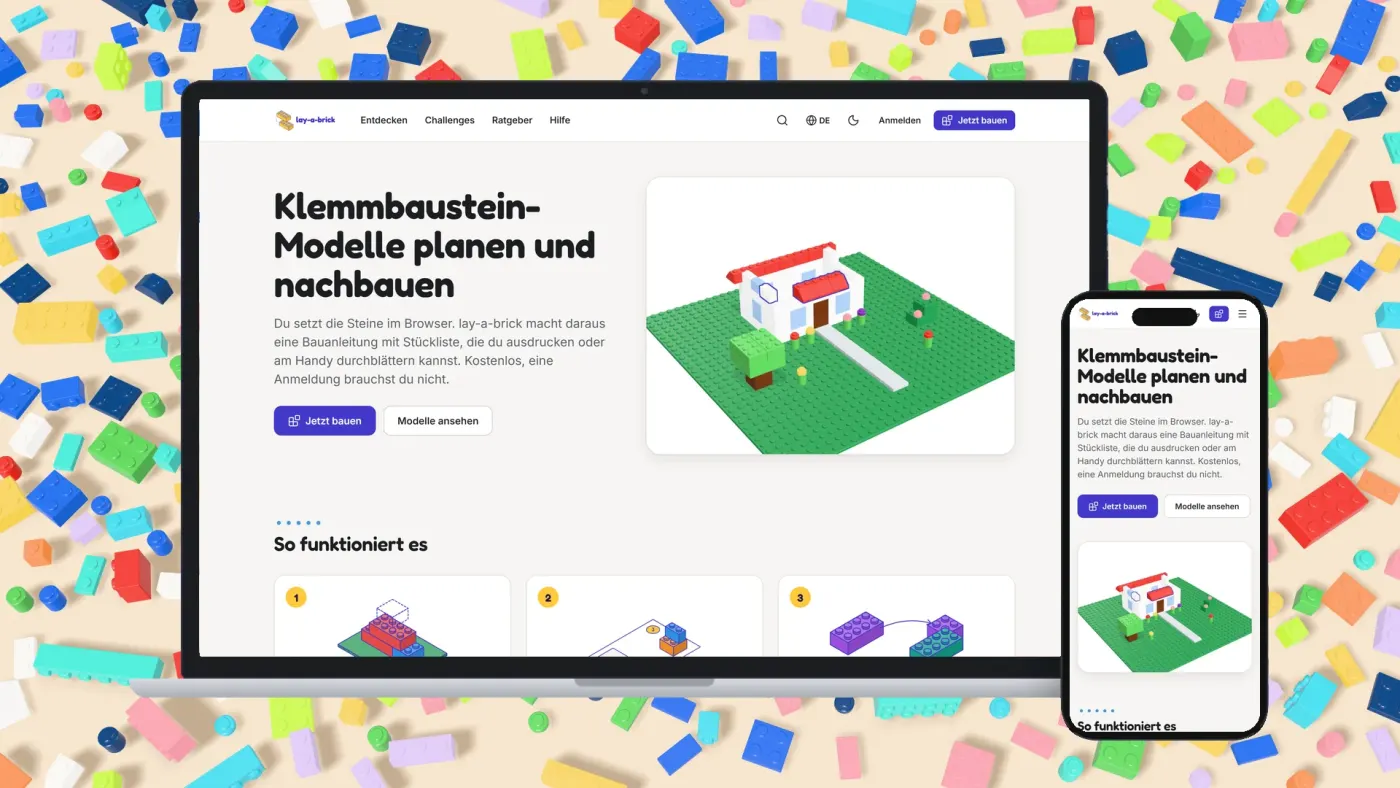 lay-a-brick.de – Klemmbaustein-Modelle planen und nachbauen